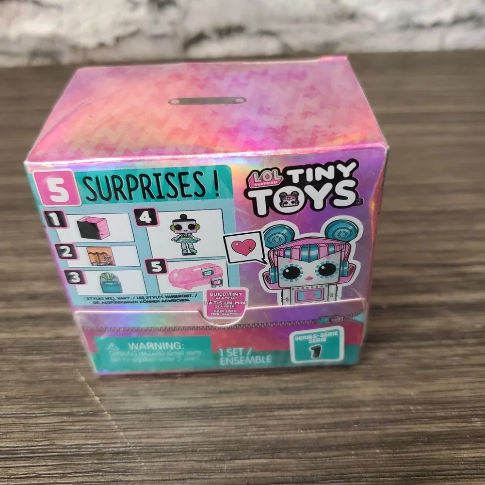 LOL SURPRISE TINY TOYS SERIES 1  BLIND BOX‎ #8 FOR TINY GLAMPER  Damaged Box